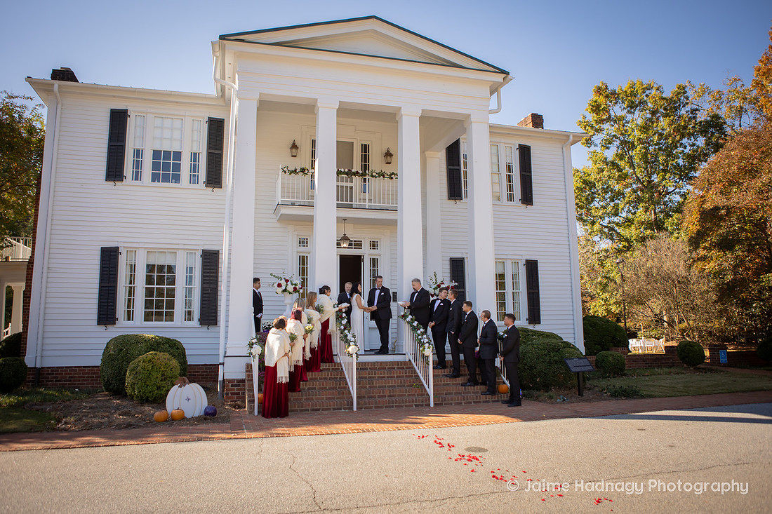 Cherrydale Alumni House Wedding at Furman University