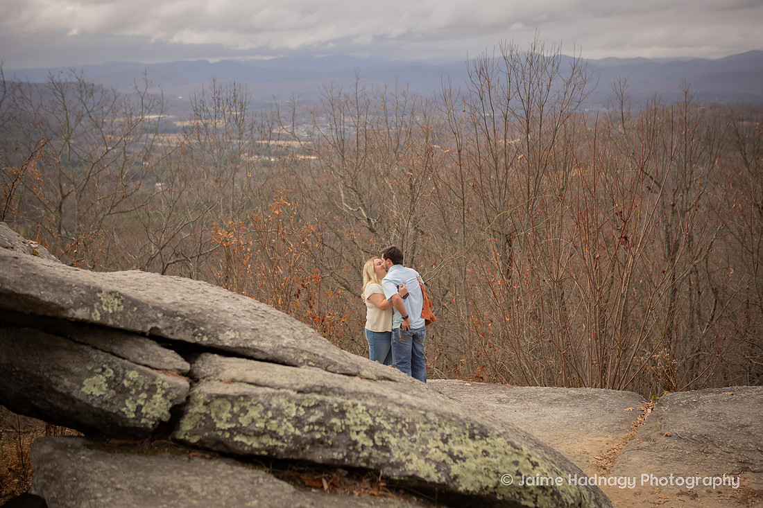 Mountain Surprise Proposal | WNC Engagement Photographer