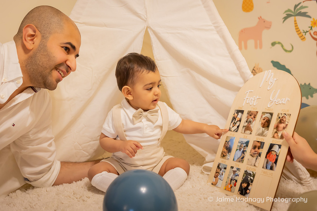 One Year Old Cake Smash Photoshoot | Asheville Baby Photographer