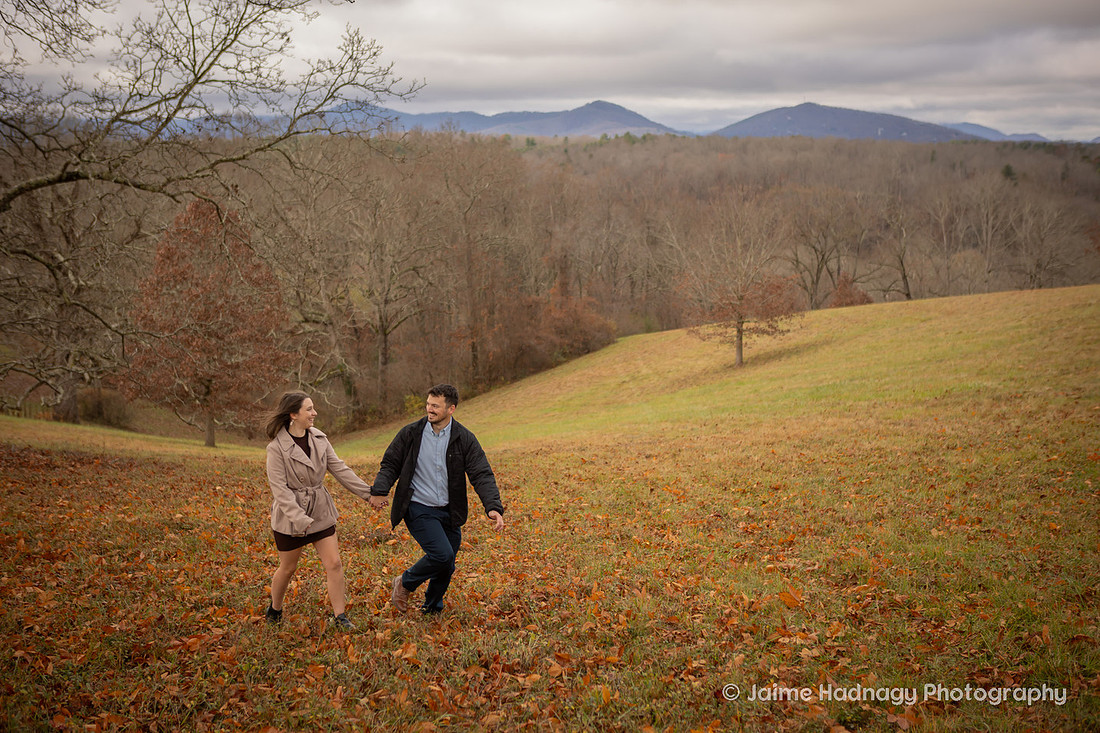 Beautiful Fall Engagement Photos at Biltmore Estate | Asheville Photographer