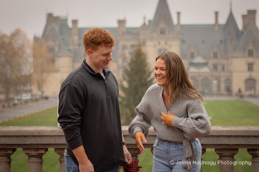 Engagement Photography at Biltmore Estate | Asheville Proposal Photographer