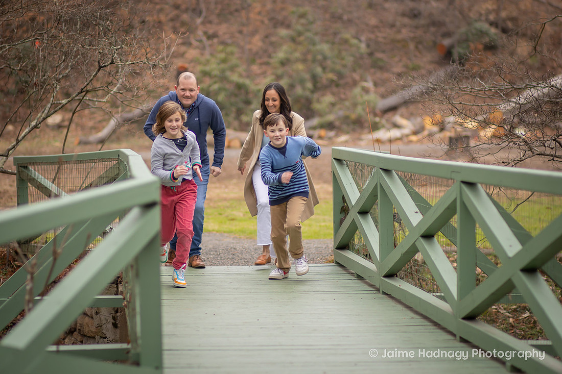 Family Race at Botanical Gardens Asheville