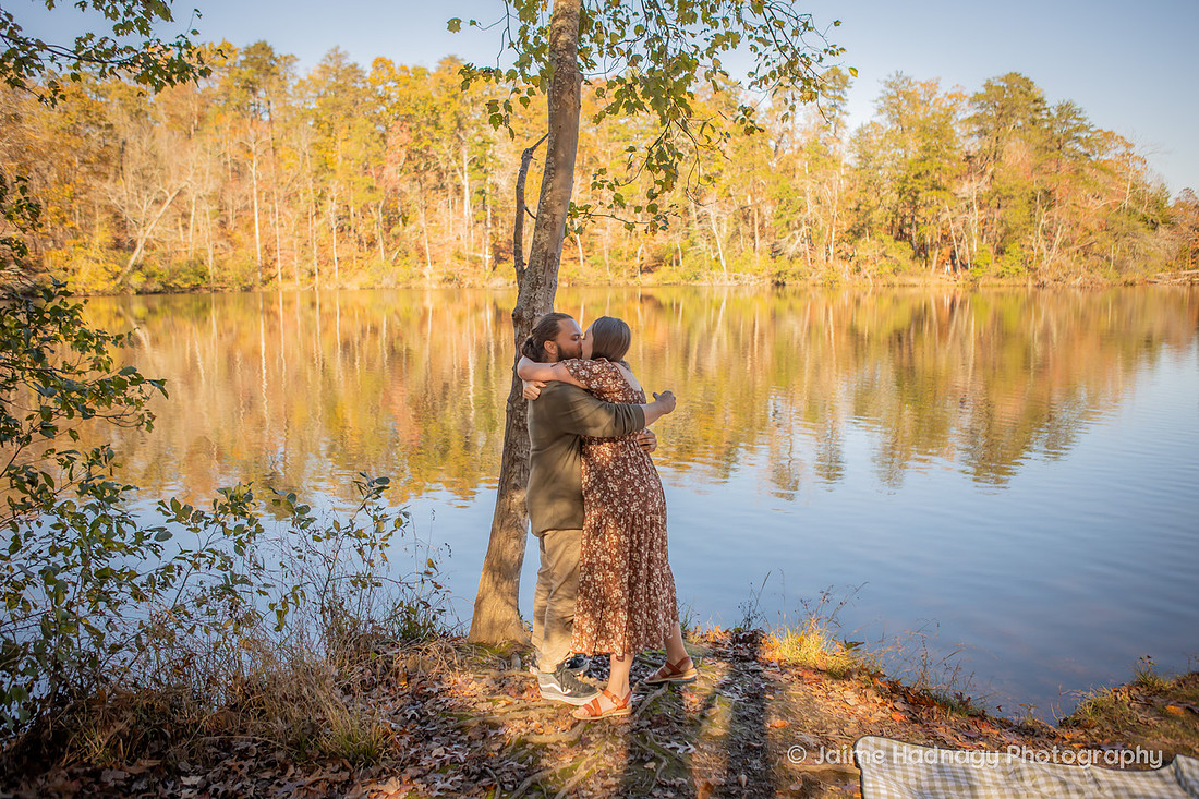 Surprise Proposal at Paris Mountain State Park