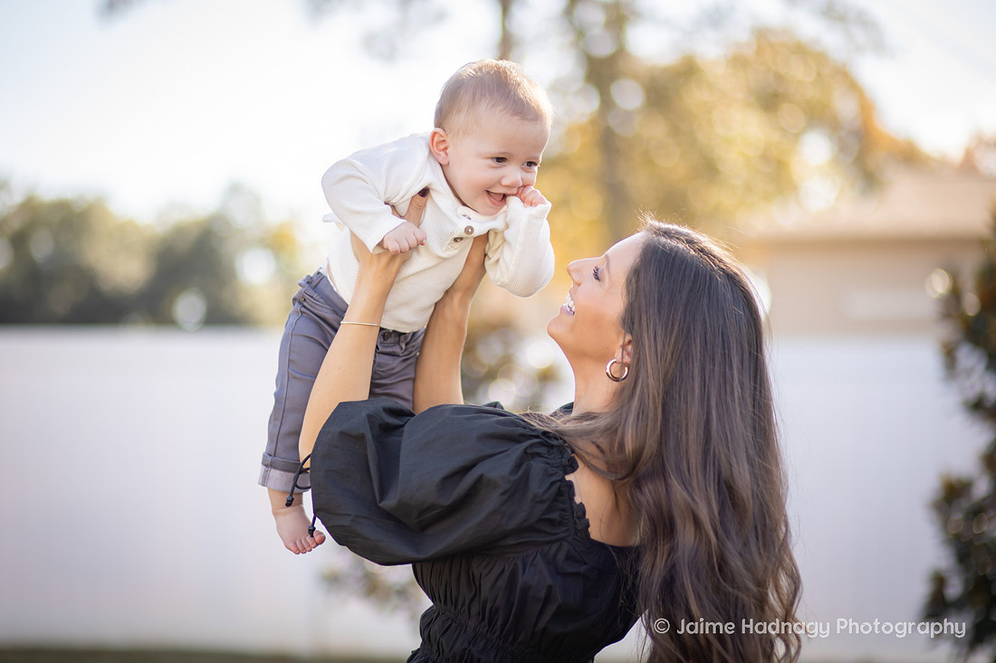 Family Photos with Infant Baby | Asheville Family Photographer