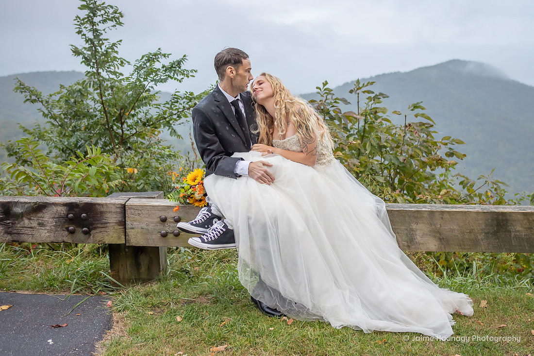 Asheville Elopement Photography | Mountain Wedding Photo Session