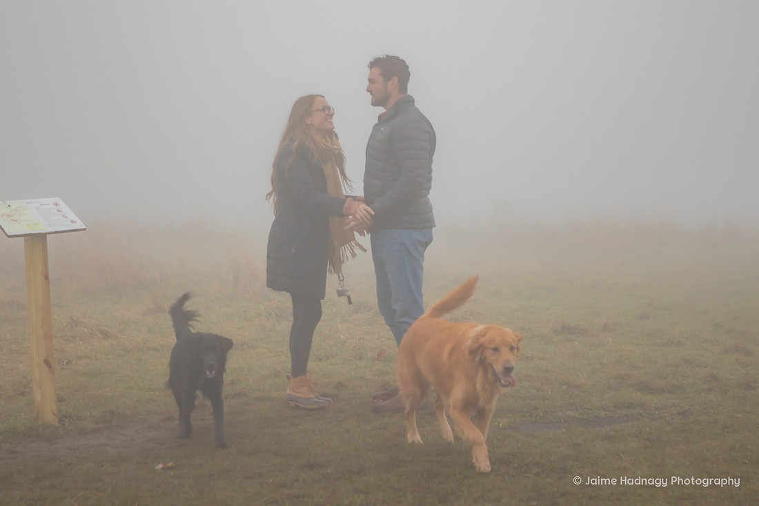 Proposal Photoshoot at Max Patch | Asheville Photographer