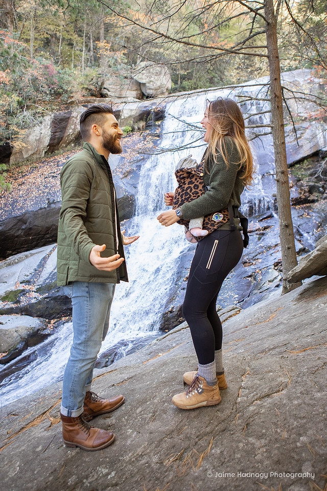 Surprise Proposal | Asheville Engagement Photographer
