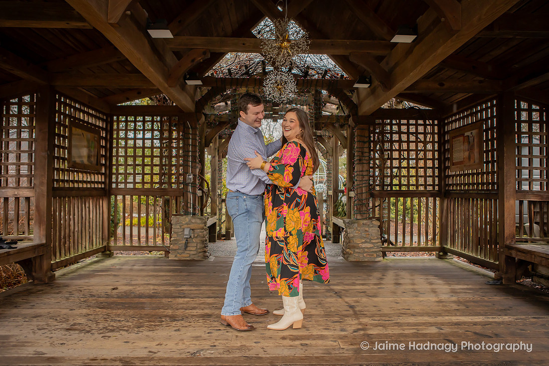 Arboretum Engagement Session | Asheville Photographer