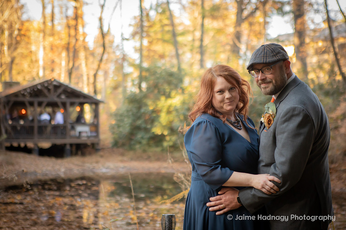 Outdoor Bride and Groom Portraits | Asheville Wedding Photographer